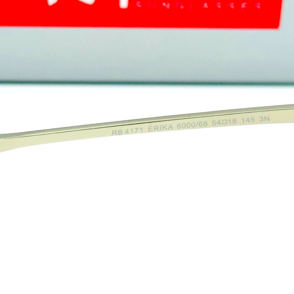 Ray-Ban Erika Womens Sunglasses RB4171 54mm Matte Sand w/ Gradient Brown Lens - Picture 9 of 9